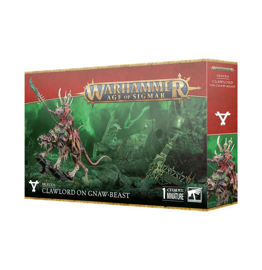 Skaven Clawlord On Gnaw-Beast