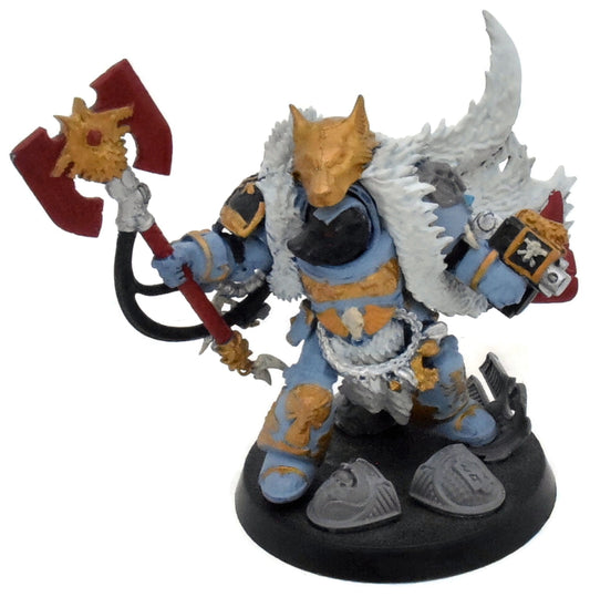 SPACE WOLVES Logan Grimnar #1 Warhammer 40K on foot