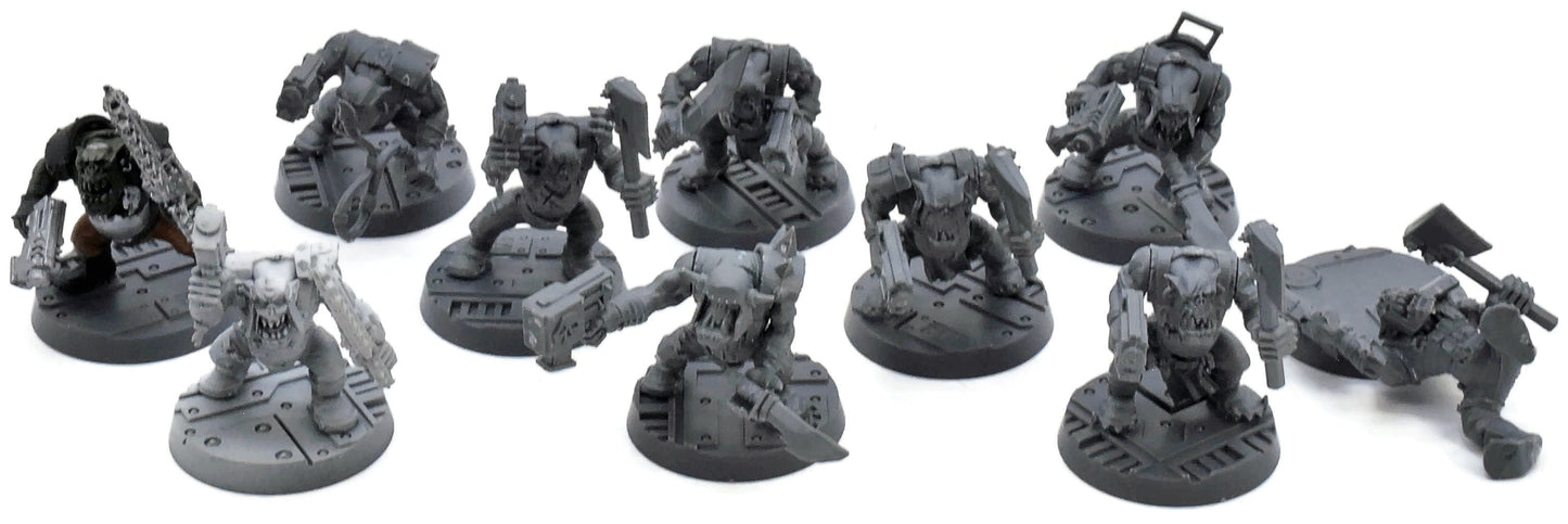 ORKS 10 Ork Boyz #6 Warhammer 40K 8576