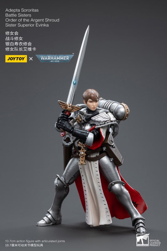 Battle Sisters Order of the Argent Shroud Sister Superior Evinka Joy Toy