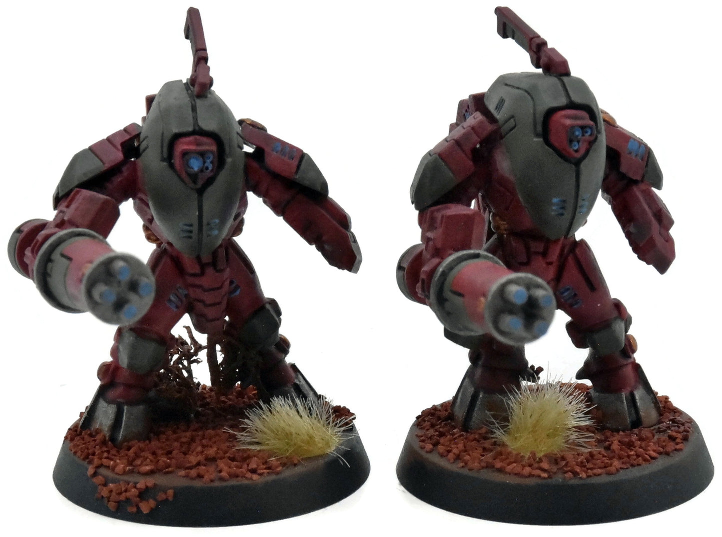 TAU EMPIRE 2 Xv25 Stealth Battlesuits #3 Warhammer 40K