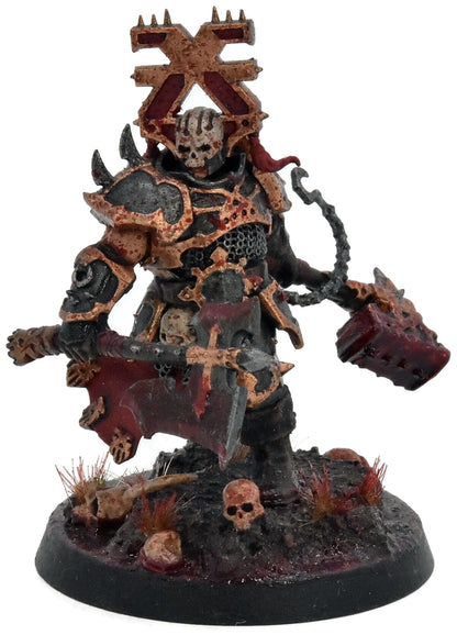 BLADES OF KHORNE Aspiring Deathbringer With Goreaxe #1 WELL PAINTED Sigmar