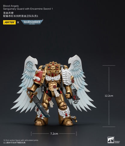 Sanguinary Guard with Encarmine Sword 1 Blood Angels Joy Toy