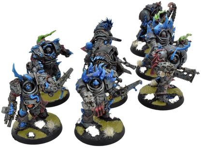 DEATH GUARD 8 Blightlord Terminators #10 PRO PAINTED Warhammer 40K