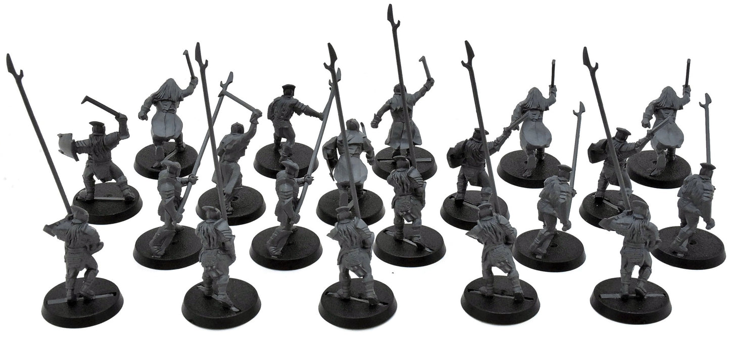 LOTR 20 Uruk-Hai #1 Middle Earth Strategy Battle Game