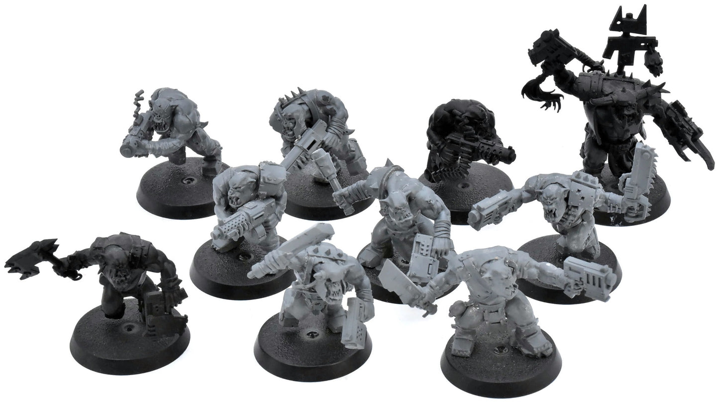 ORKS 10 Ork Boyz #2 Warhammer 40K 3687
