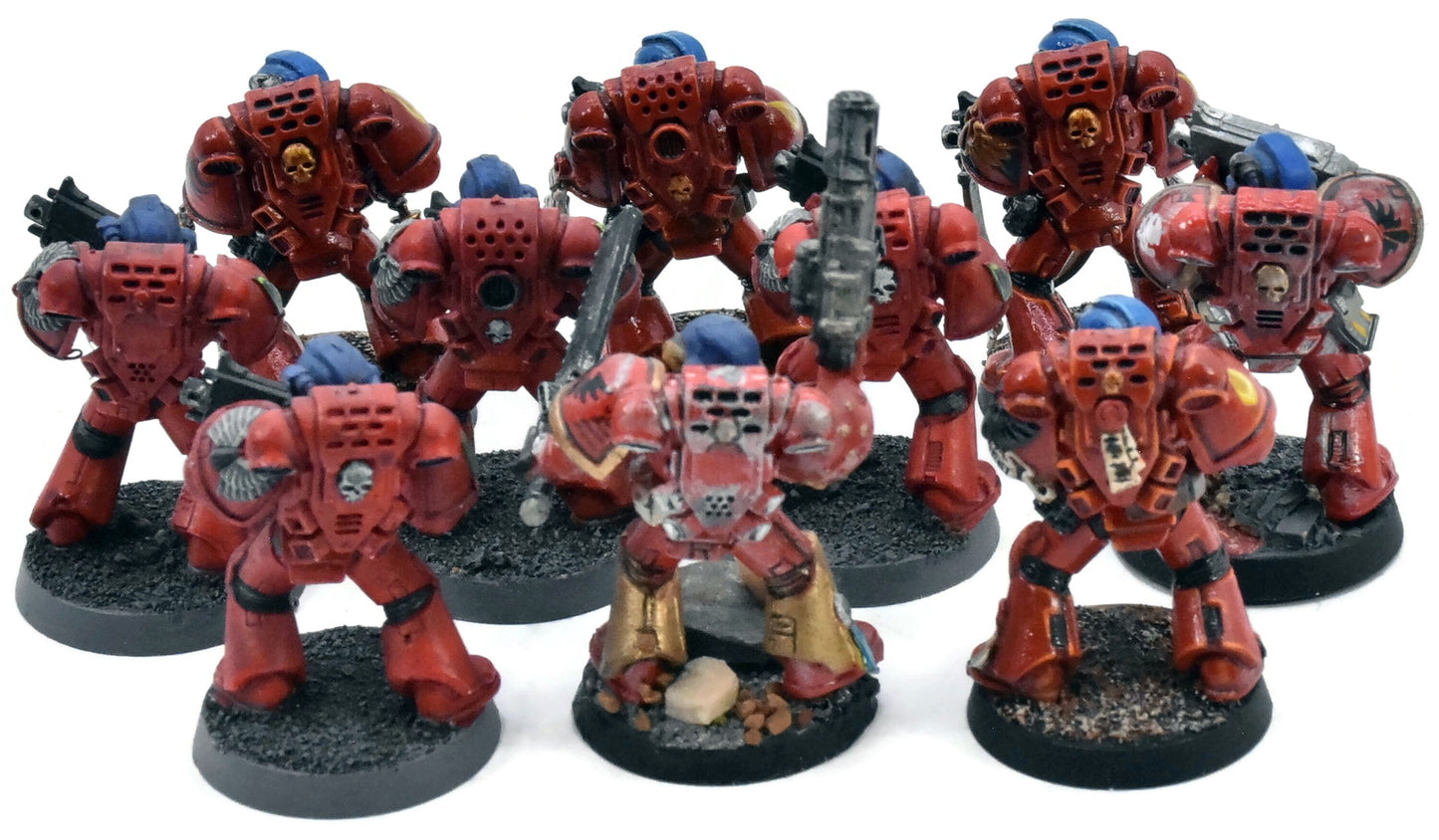 BLOOD ANGELS 10 Tactical Marines #5 Warhammer 40K