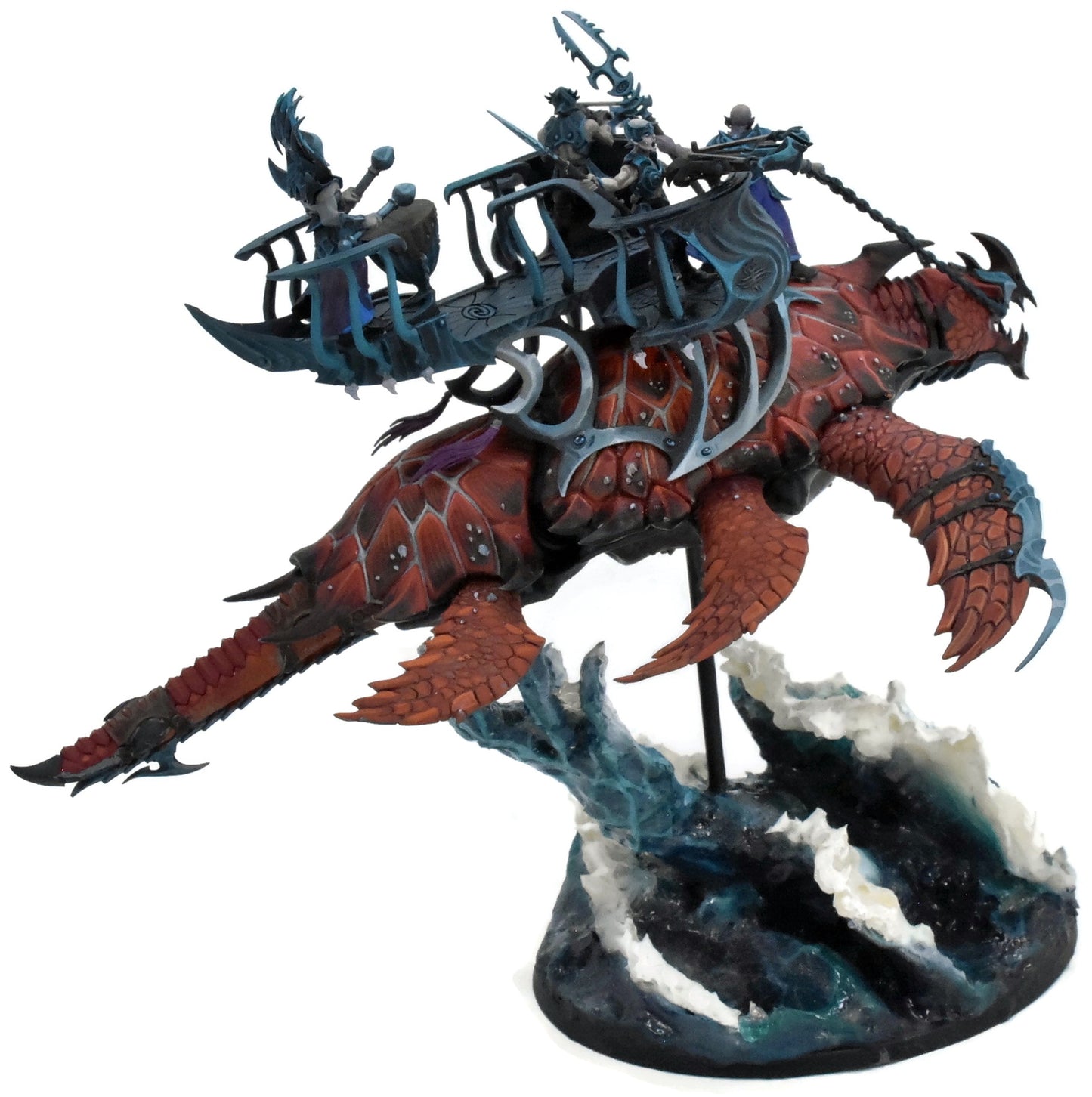 IDONETH DEEPKIN Akhelian Leviadon #1 PRO PAINTED Warhammer Sigmar