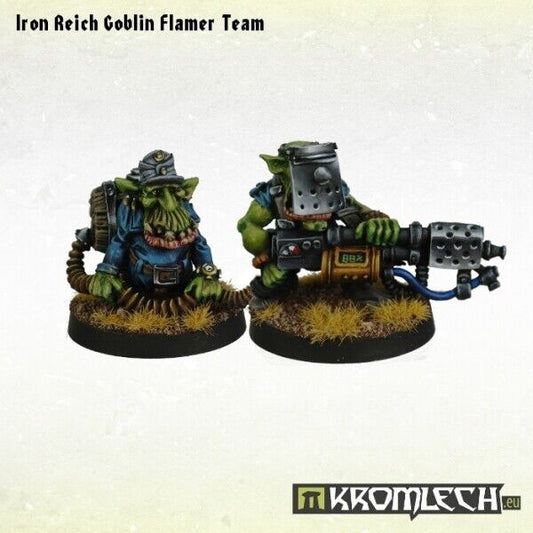 Orc Iron Reich Goblin Flamer Team