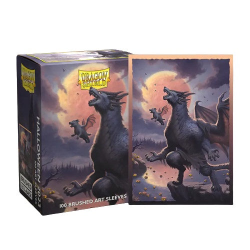 Dragon Shield Sleeves Brushed Halloween 2023