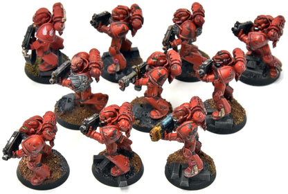 BLOOD ANGELS 10 Tactical Company #12 PRO PAINTED Warhammer 40K