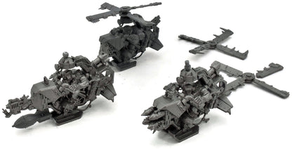 ORKS 3 Deffkoptas #2 Warhammer 40K Old Sculpt
