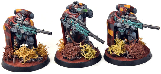 SPACE MARINES 3 Eliminators #1 PRO PAINTED Warhammer 40K