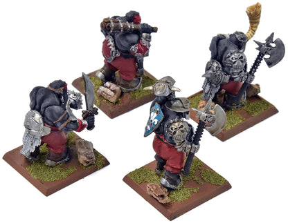 OGRE KINGDOMS 4 Chaos Ogres #1 WELL PAINTED Fantasy