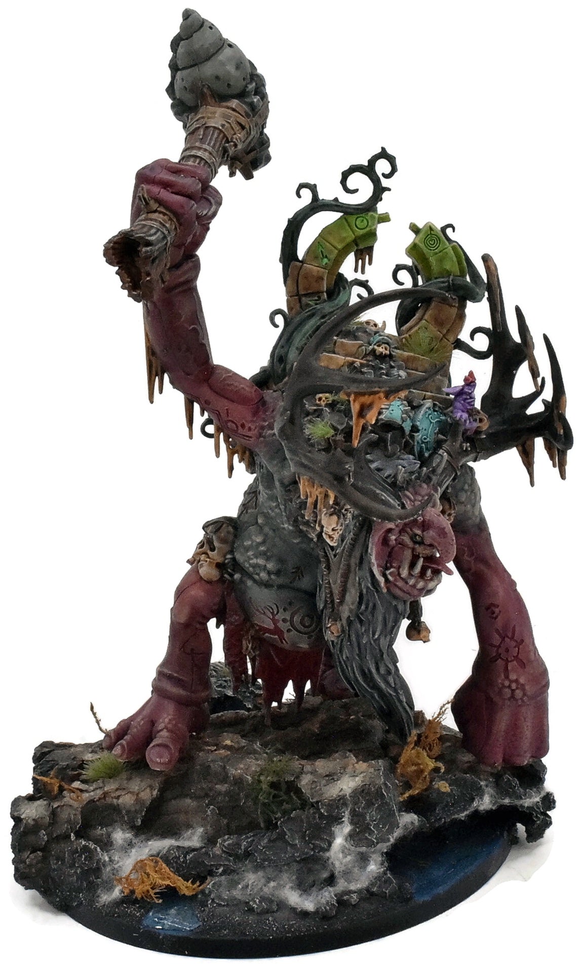 GLOOMSPITE GITZ Trugg The Troggoth King #1 PRO PAINTED Warhammer Sigmar