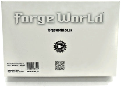 SPACE MARINES Dark Fury Assaut Squad #1 FORGE WORLD Raven Guard