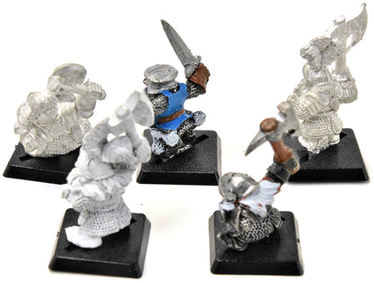 DWARFS 5 Classic Clansmen #7 METAL Warhammer Fantasy